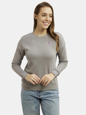 JOCKEY Full Sleeve Printed Women Sweatshirt