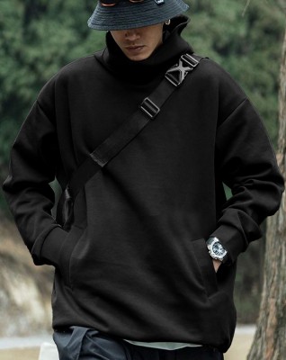 EyeBogler Full Sleeve Solid Men Sweatshirt