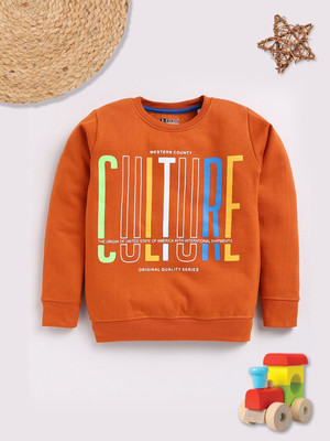 ETEENZ Full Sleeve Graphic Print Boys Sweatshirt