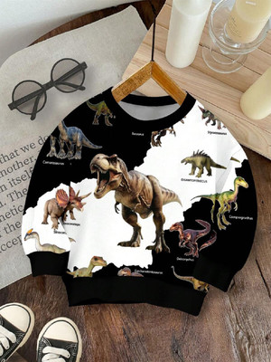 Priyal Designer Full Sleeve Printed Boys Reversible Sweatshirt