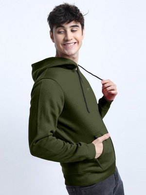 SPOWEARY Full Sleeve Solid Men Sweatshirt
