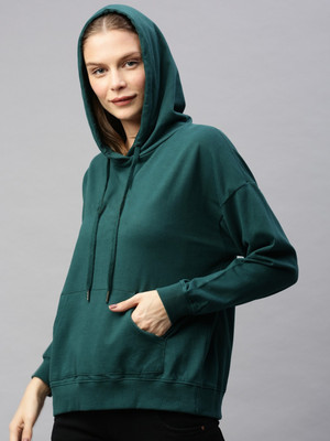 R Heaven Fashions Full Sleeve Solid Women Sweatshirt
