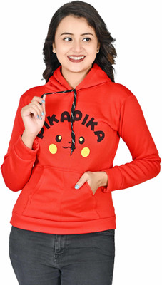 N C FASHION Full Sleeve Printed Girls Sweatshirt
