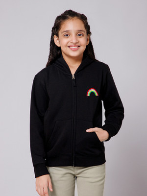 Alan Jones Full Sleeve Printed Girls Sweatshirt