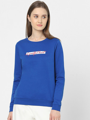VERO MODA Full Sleeve Printed Women Sweatshirt