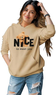 Wellvery Full Sleeve Graphic Print, Printed Women Sweatshirt