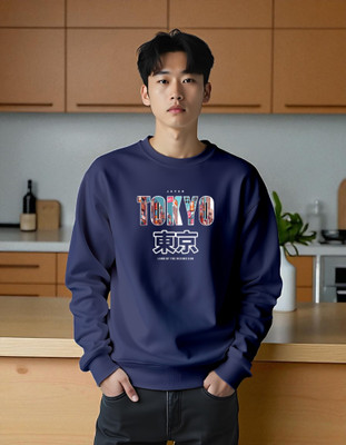 flyind Full Sleeve Printed Men Sweatshirt