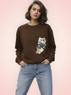 RVM ENTERPRISES Full Sleeve Printed Women Sweatshirt