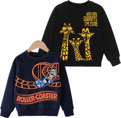 METRO STITCH Full Sleeve Printed Boys Sweatshirt