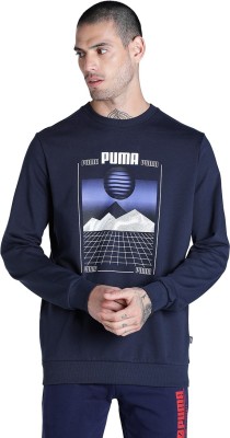 PUMA Full Sleeve Graphic Print Men Sweatshirt