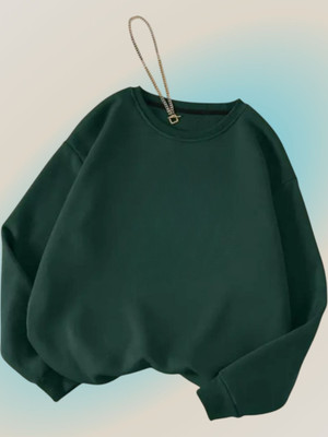 Draxstar Premi Full Sleeve Solid Women Sweatshirt