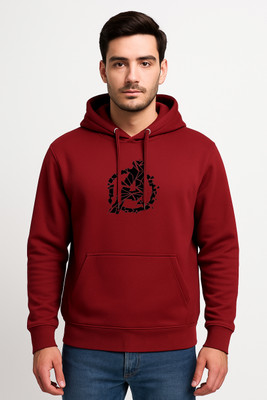 Clever Fox Full Sleeve Graphic Print Men Sweatshirt