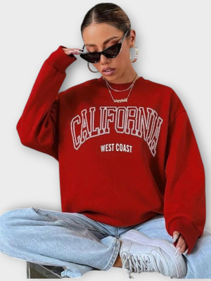 Stylezone Full Sleeve Printed Women Sweatshirt