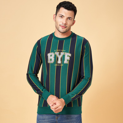 Byford by Pantaloons Full Sleeve Printed Men Sweatshirt