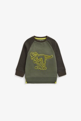 Mothercare Full Sleeve Color Block Boys Sweatshirt