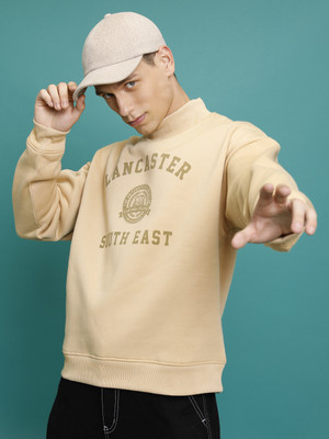 HIGHLANDER Full Sleeve Solid Men Sweatshirt