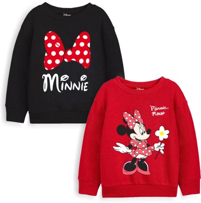 DISNEY BY MISS & CHIEF Full Sleeve Printed Girls Sweatshirt