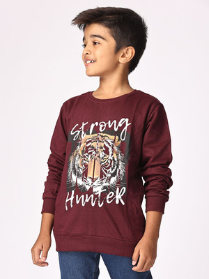TotzTouch Full Sleeve Printed Boys Sweatshirt