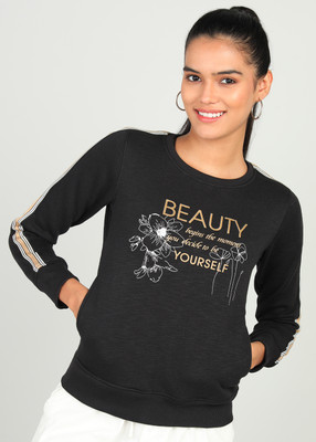 TAB91 Full Sleeve Printed Women Sweatshirt
