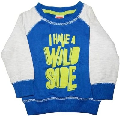 Jongen en Meisje Full Sleeve Solid Baby Boys Sweatshirt