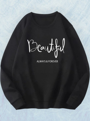 DRAXSTARS Full Sleeve Solid Women Sweatshirt