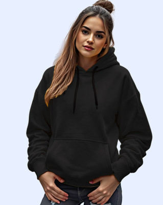 AOOSH Full Sleeve Solid Women Sweatshirt