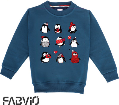 FABVIO PLUS Full Sleeve Graphic Print Boys Sweatshirt