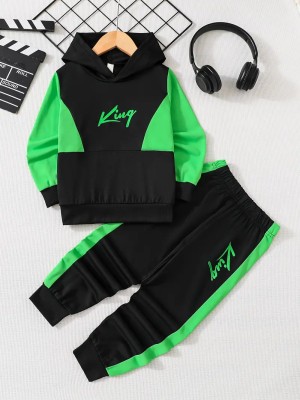 Aviva Fashion Full Sleeve Color Block Baby Boys Sweatshirt