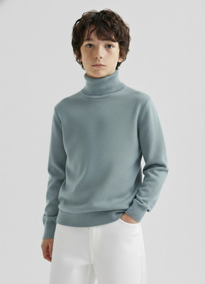 Clothify Full Sleeve Self Design Boys Sweatshirt