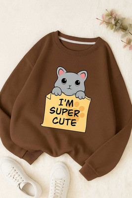 Stylezone Full Sleeve Graphic Print Women Sweatshirt