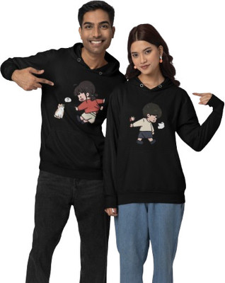 PD CLORI Full Sleeve Printed Men & Women Sweatshirt