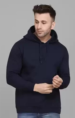 GOXEE Full Sleeve Solid Men Sweatshirt