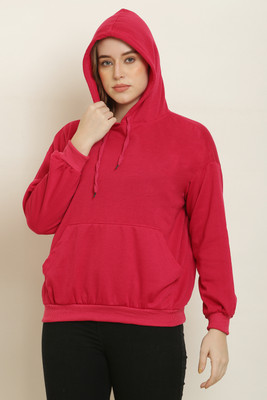 UNIVERSAL ACCESSE Full Sleeve Solid Women Sweatshirt