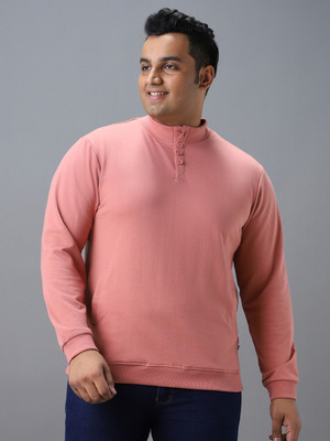 Urbano Plus Full Sleeve Solid Men Sweatshirt
