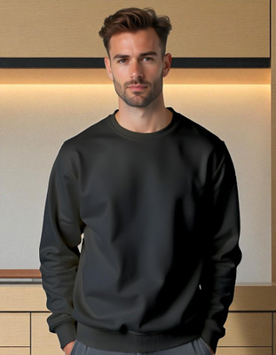 FLYIND VOGUE OUTFIT Full Sleeve Solid Men Sweatshirt