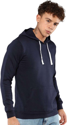 Smrink Full Sleeve Solid Men Sweatshirt