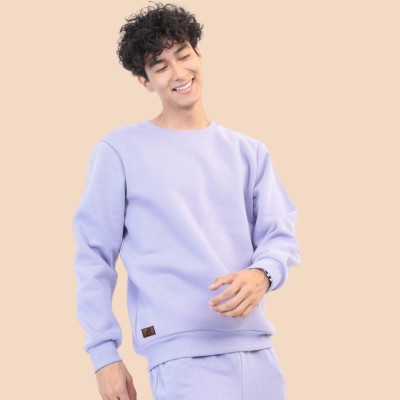 JRCY Full Sleeve Solid Men Sweatshirt