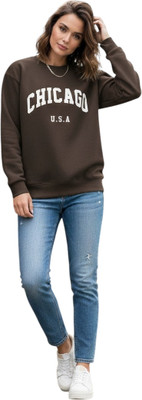 Elite Full Sleeve Printed Women Sweatshirt