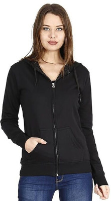 HR Collection Full Sleeve Solid Women Sweatshirt