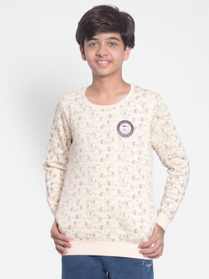 CRIMSOUNE CLUB Full Sleeve Printed Boys Sweatshirt