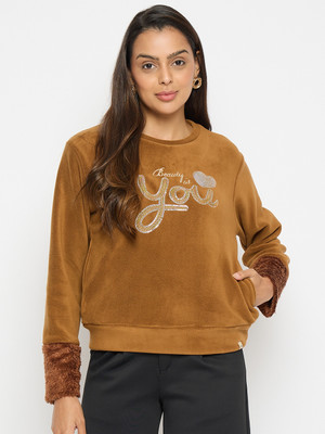 DUKE Full Sleeve Printed Women Sweatshirt