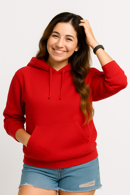 vnfusion Full Sleeve Solid Women Sweatshirt