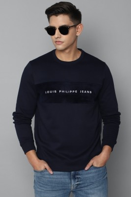 LOUIS PHILIPPE Full Sleeve Printed Men Sweatshirt