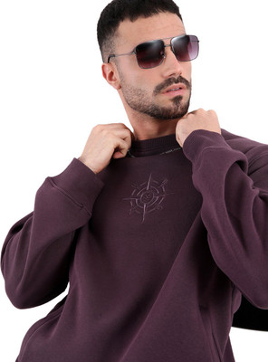 WROGN Full Sleeve Solid Men Sweatshirt