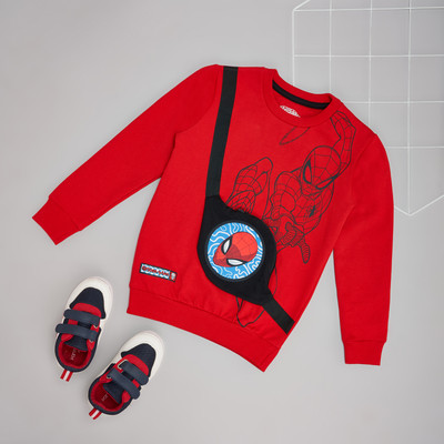 Pantaloons Junior Full Sleeve Printed Boys Sweatshirt