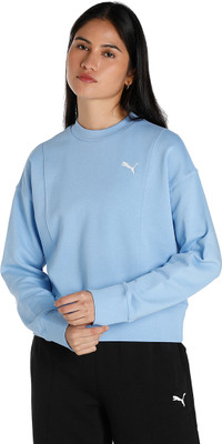 PUMA Full Sleeve Solid Women Sweatshirt