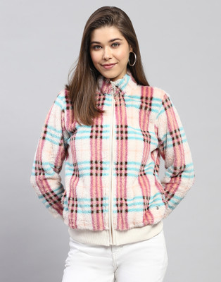 MONTE CARLO Full Sleeve Checkered Women Sweatshirt