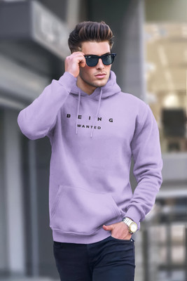 BEING WANTED Full Sleeve Printed Men Sweatshirt