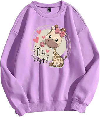 Ericia Full Sleeve Printed Women Sweatshirt