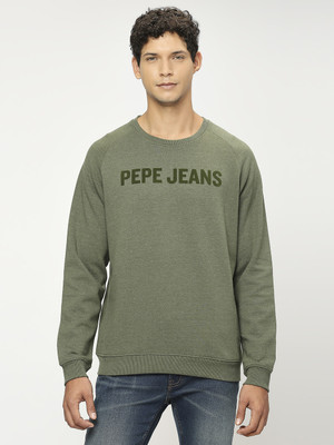 Pepe Jeans Full Sleeve Graphic Print Men Reversible Sweatshirt